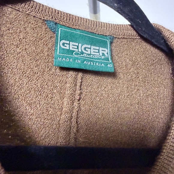 Vintage Geiger of Austria Boiled Wool Cardigan/Coat - Picture 4 of 8